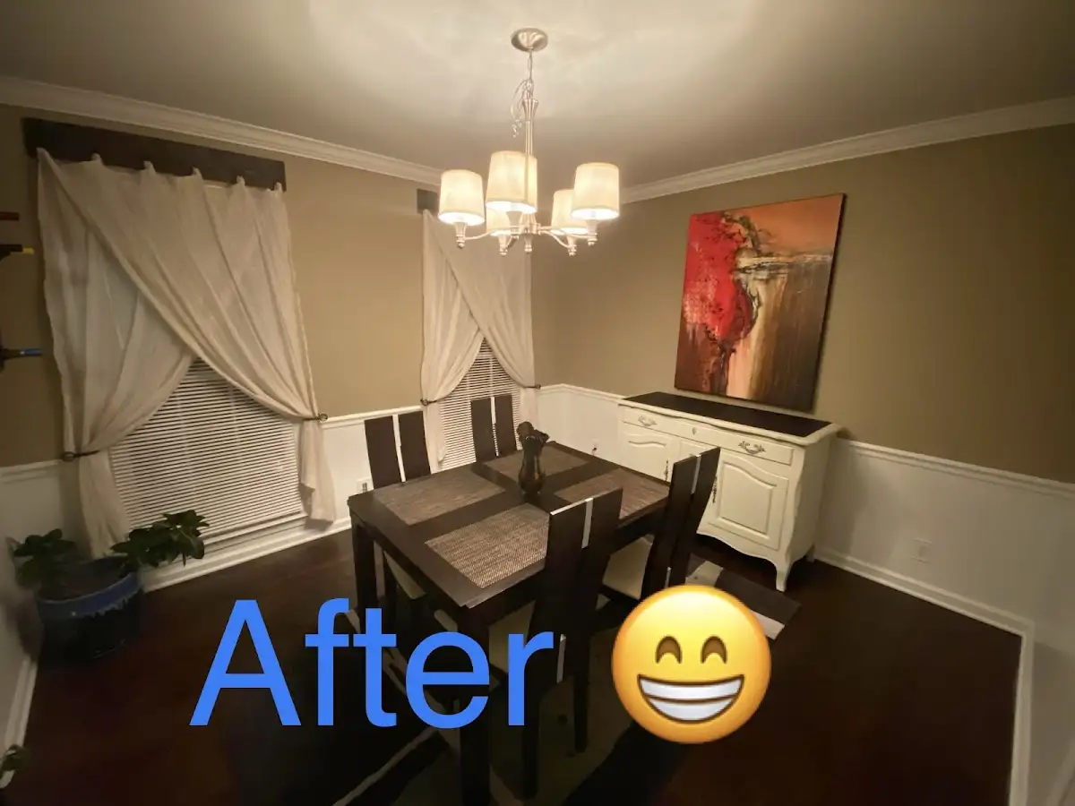 Professional dining room restoration after water damage in Taylor